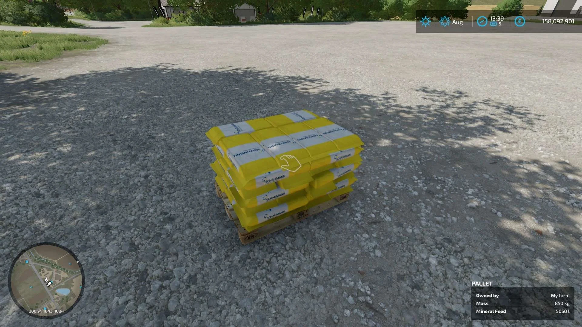 Mineralfutter Palette Plus v1.0 FS22 FS22 Mod Free Download