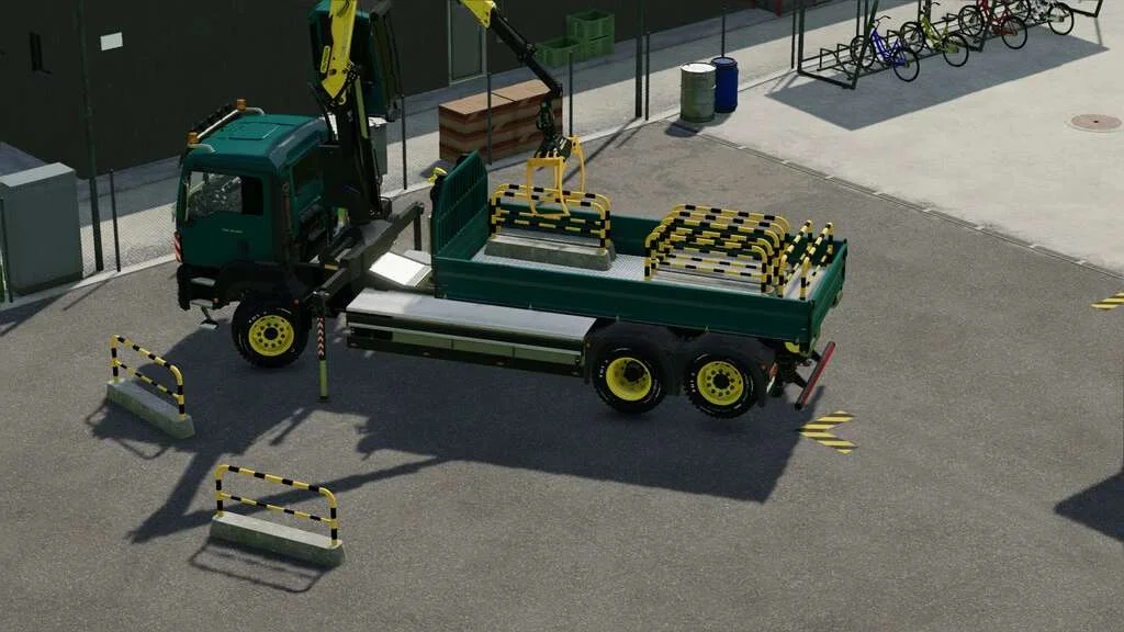 Mobile Barrier v1.0 FS22 FS22 Mod Free Download
