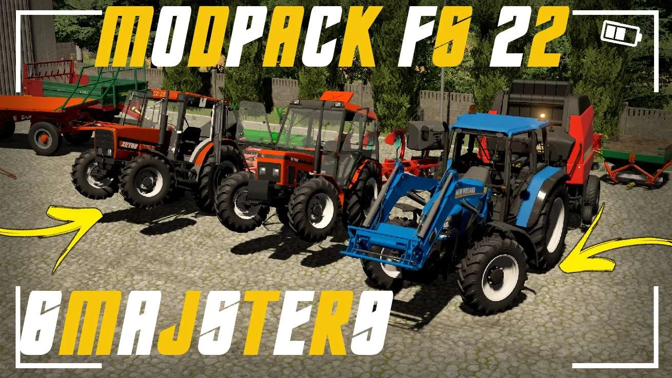 MODPACK 6MaJsTeR9 v1.0 FS22 FS22 Mod Free Download