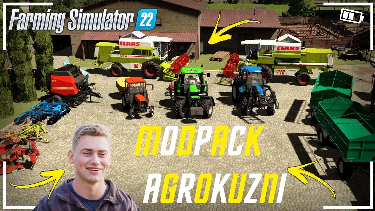 MODPACK AGROKUZYNI v1.0 FS22 FS22 Mod Free Download