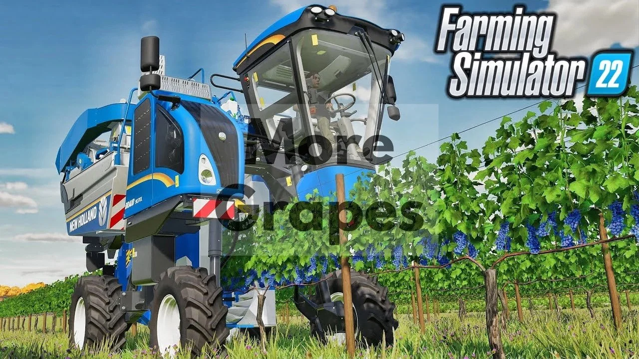More Grapes v1.0 FS22 FS22 Mod Free Download