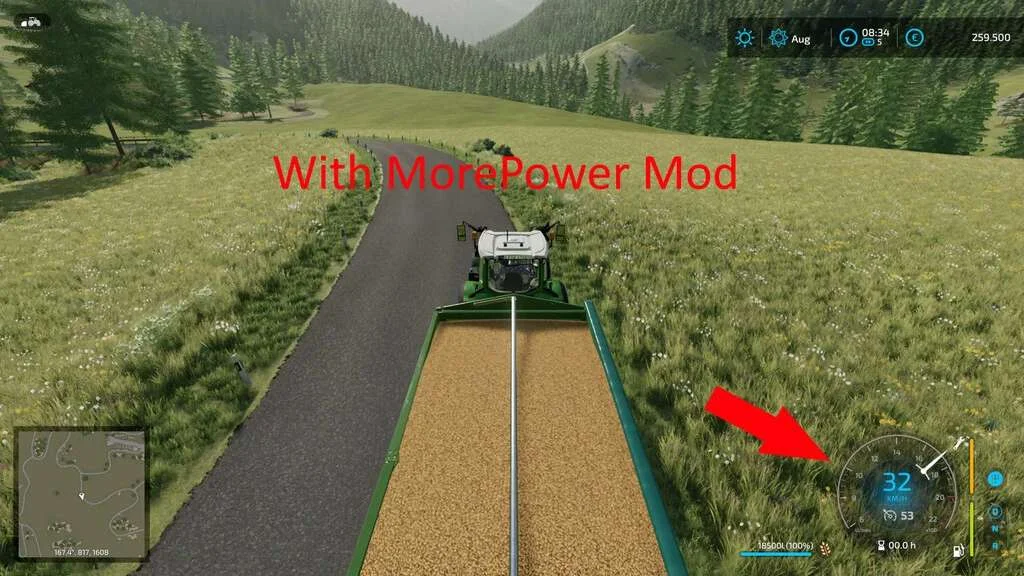 More Power v1.0 FS22 FS22 Mod Free Download