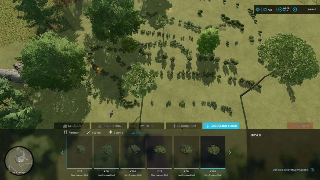 More tree types v1.0.0.1 FS22