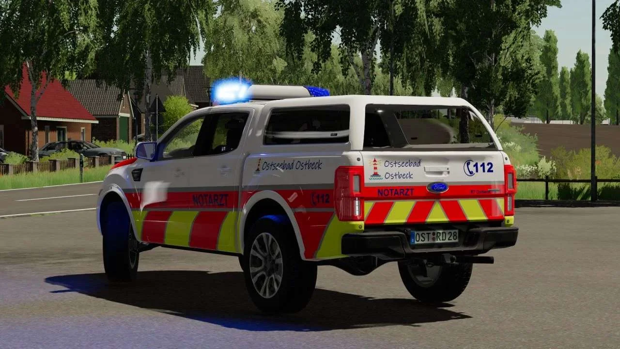 NEF des Rettungsdienst Ostbeck Skin v1.0 FS22