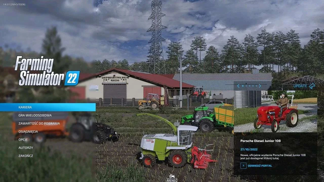 New loading menu pictures v1.0 FS22 FS22 Mod Free Download