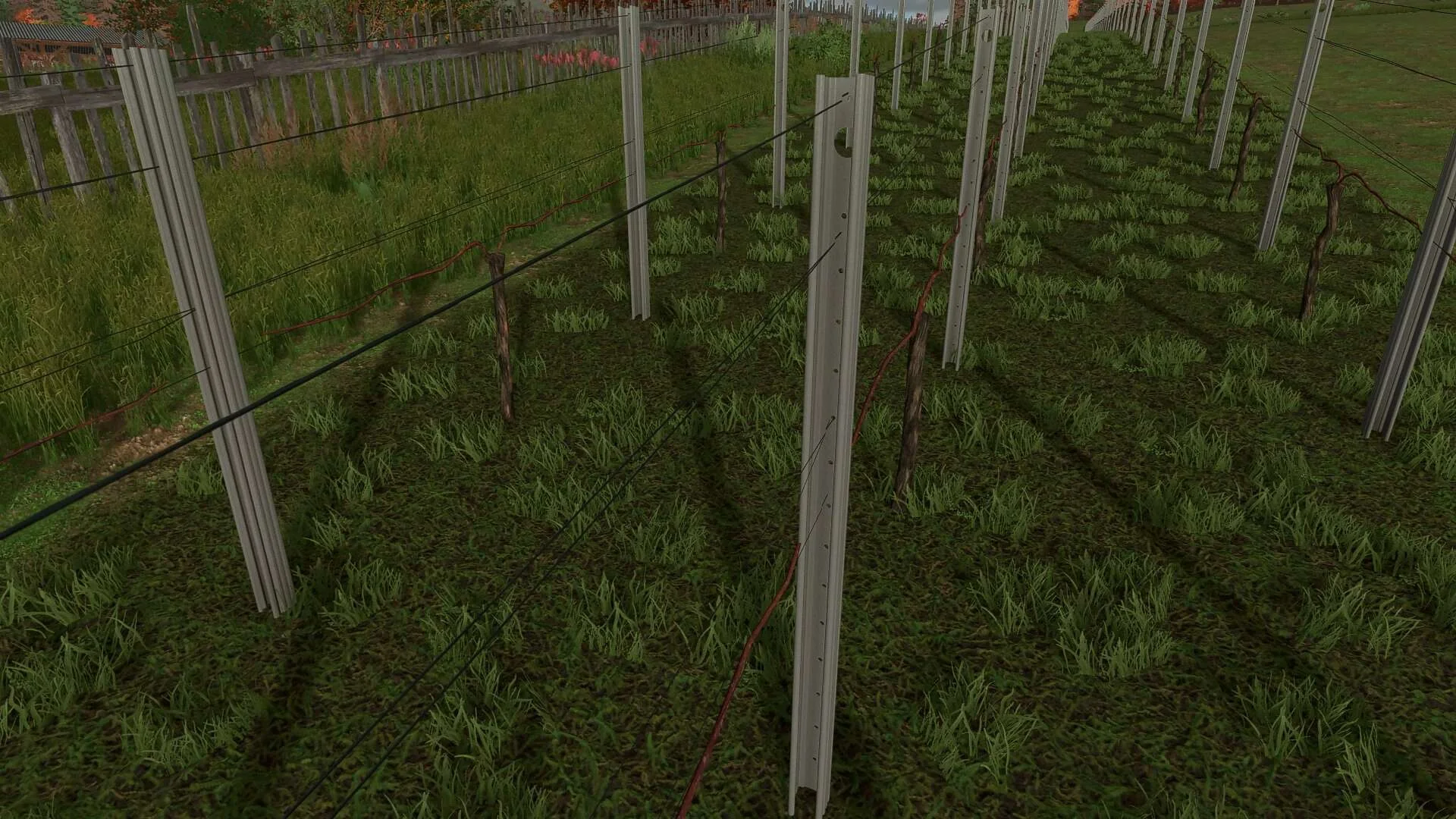 New Vineyard sticks v1.0 FS22