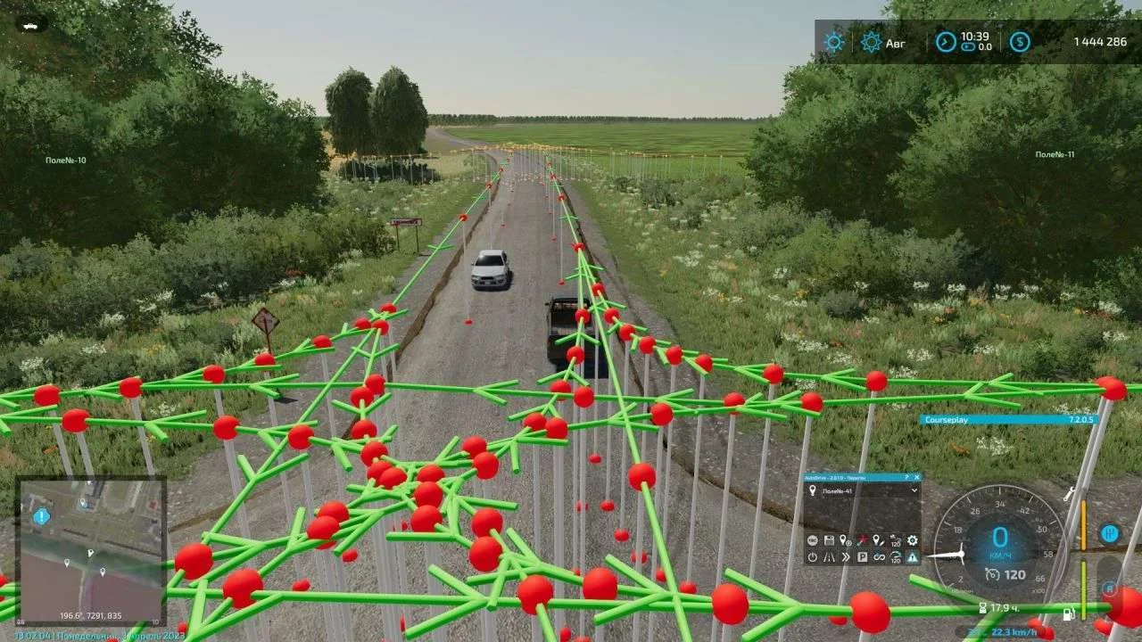 Novgorodovka22 AutoDrive Course v1.0 FS22 FS22 Mod Free Download