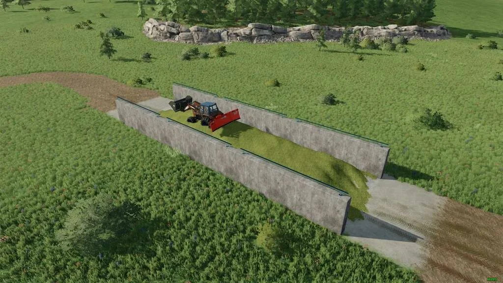 Old Bunker Silo v1.0 FS22 FS22 Mod Free Download