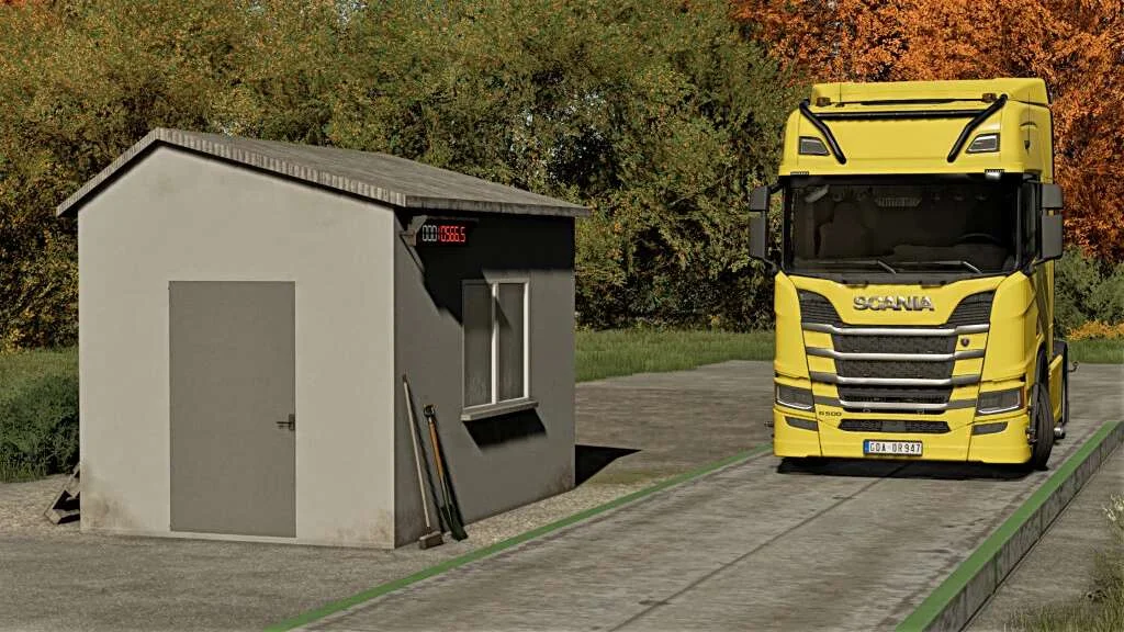 Old Small Weighing Station v1.0 FS22 FS22 Mod Free Download