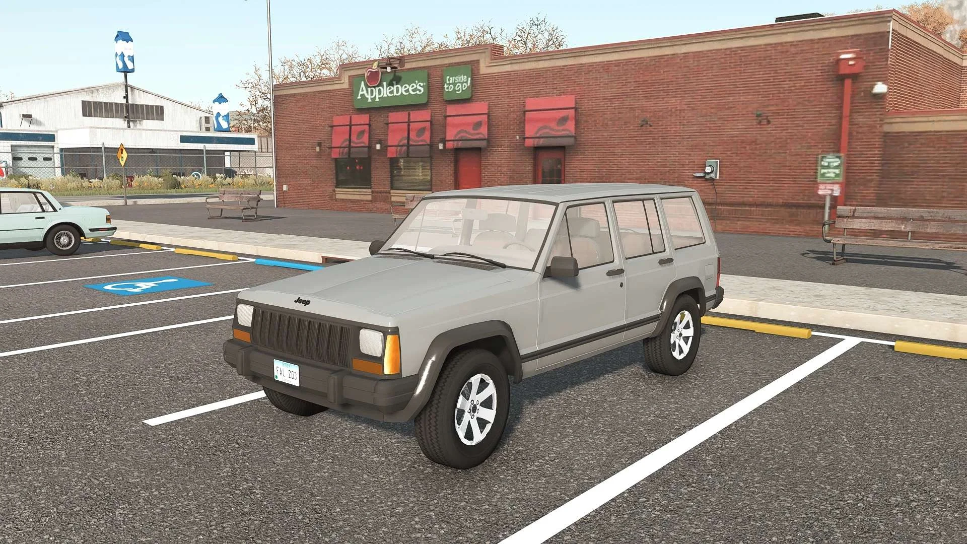 Old USA Traffic Pack (Prefab) V1.0 FS22 FS22 Mod Free Download