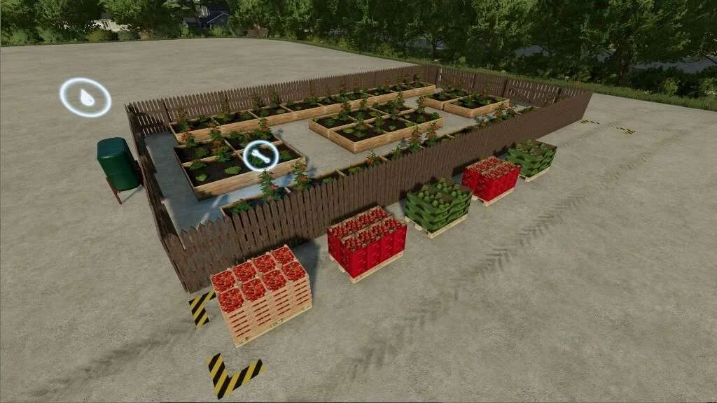 Open Air Garden v1.1.0.1 FS22 FS22 Mod Free Download