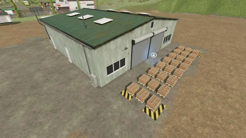 Pallet And Bale Warehouse Revamp v1.0 FS22 FS22 Mod Free Download