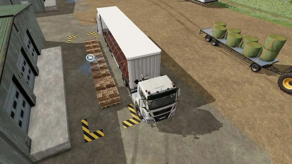 Pallet And Bale Warehouse v1.0 FS22 FS22 Mod Free Download