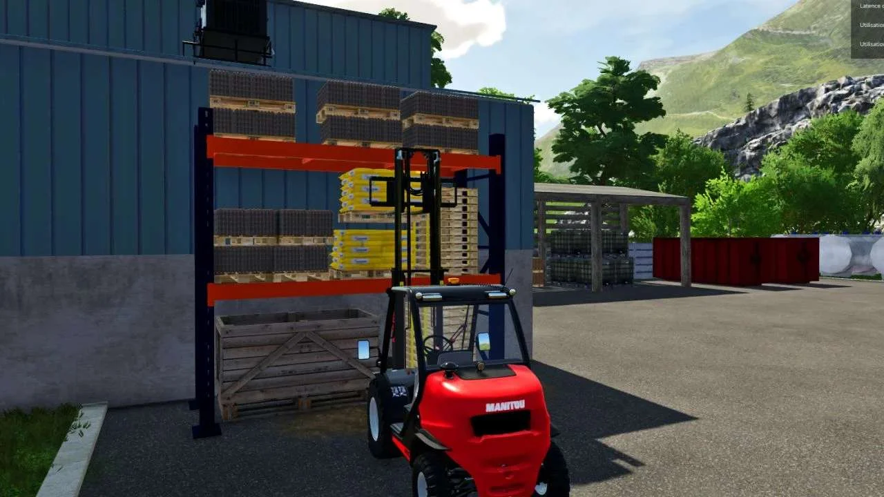 Pallet rack v1.0 FS22
