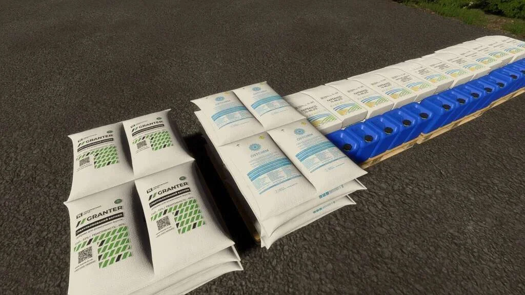 Pallets And Big Bags UA Pack v1.0 FS22