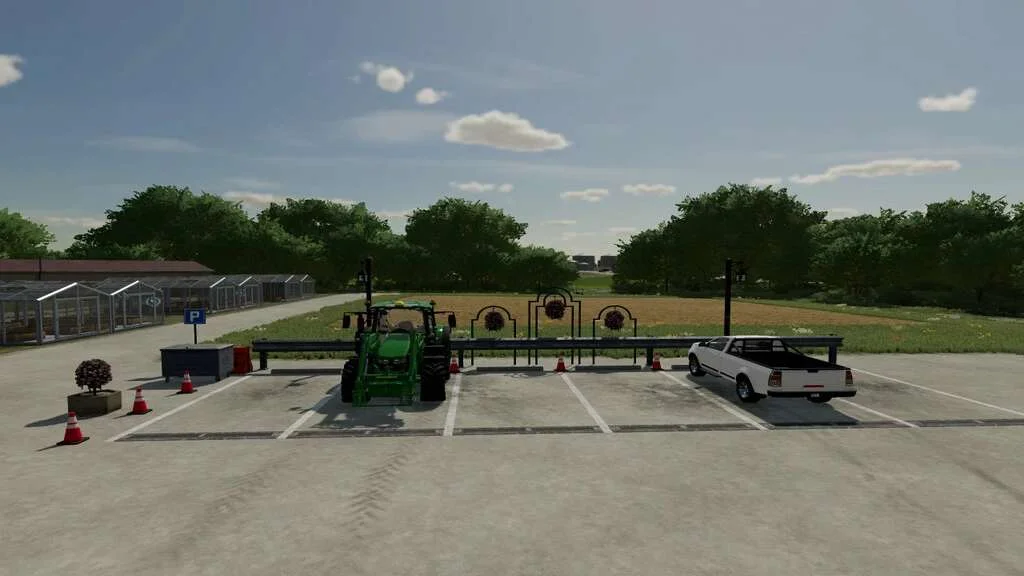 Parking Spaces v1.1 FS22 FS22 Mod Free Download