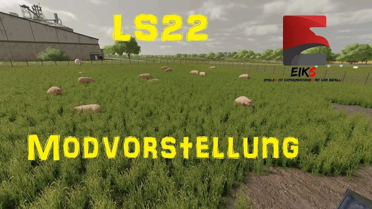 Pigs without fence v1.0 FS22 FS22 Mod Free Download