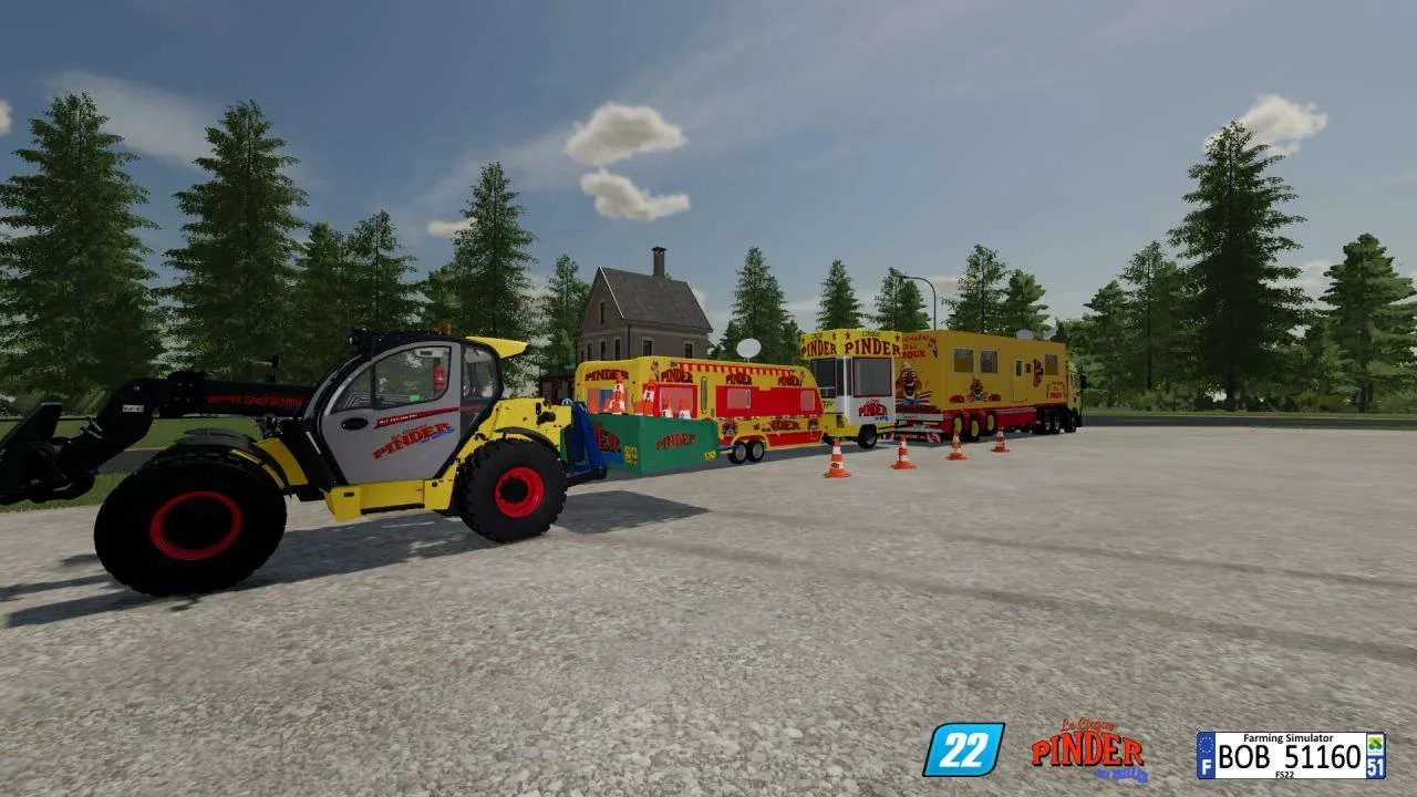 PINDER construction cone v1.0 FS22