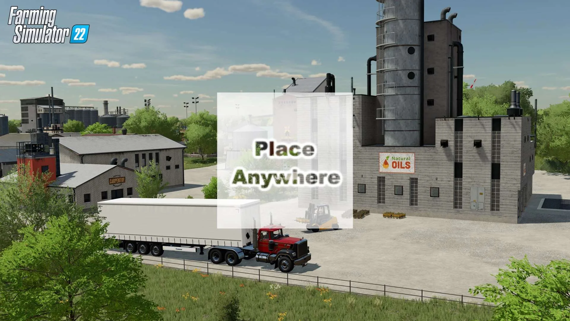 Place Anywhere v1.0 FS22 FS22 Mod Free Download