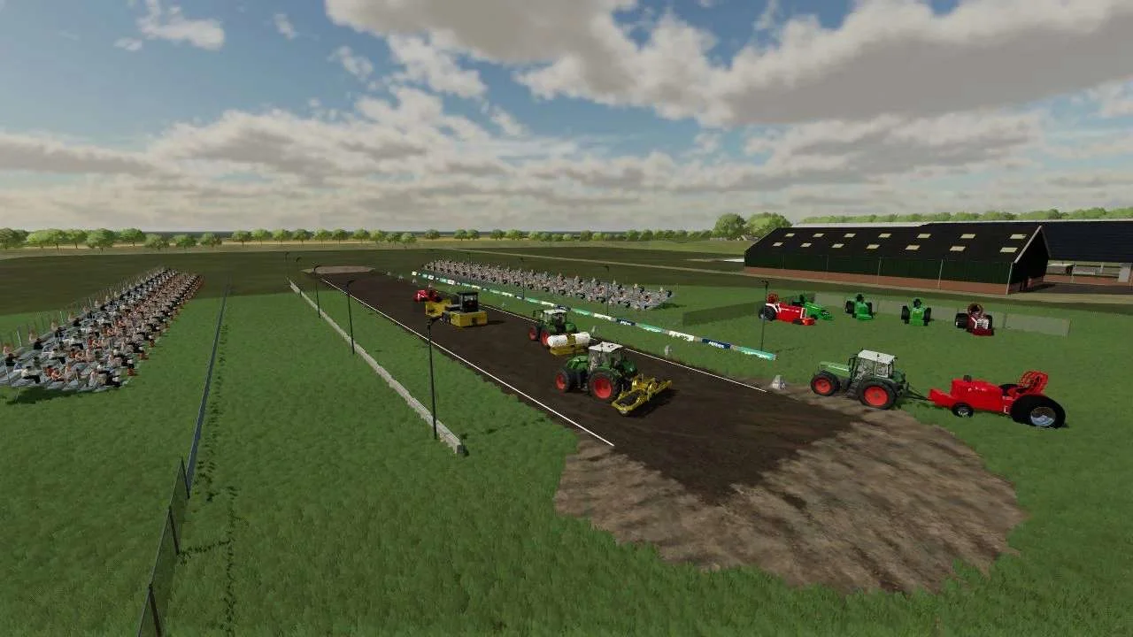 Placeable Pulling Track v1.0 FS22