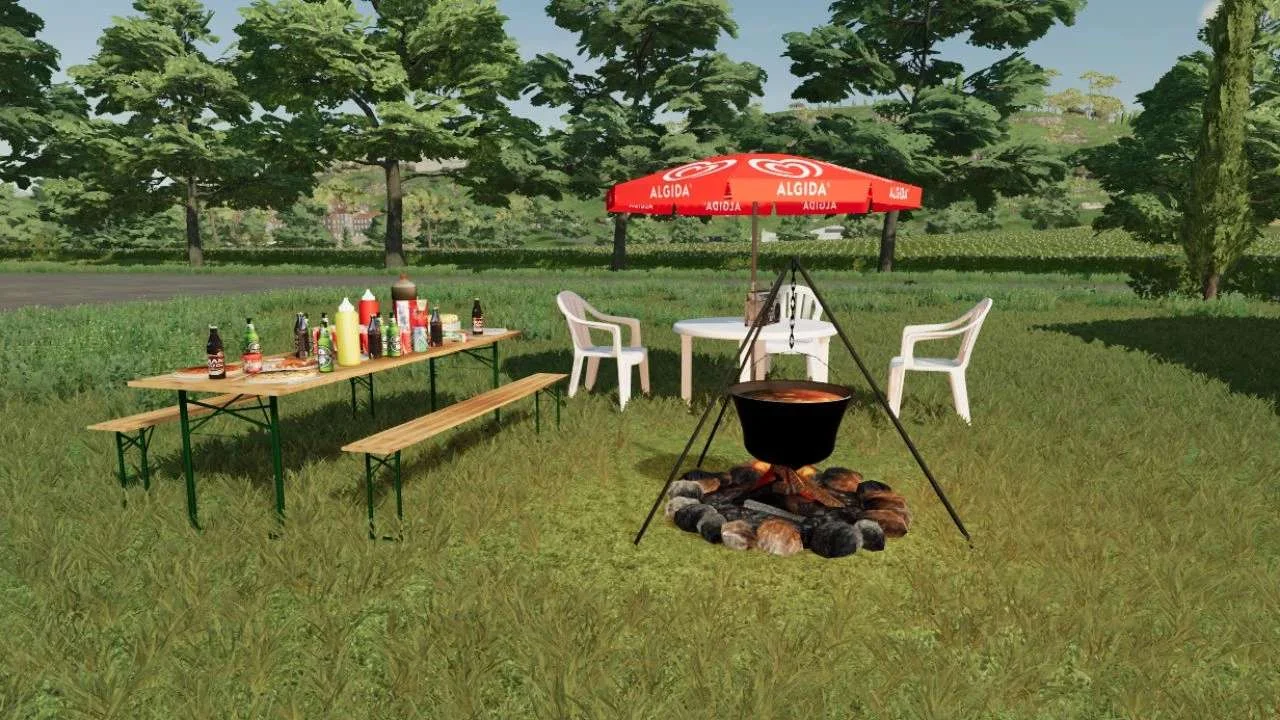 Placeable Rest Area v1.0 FS22