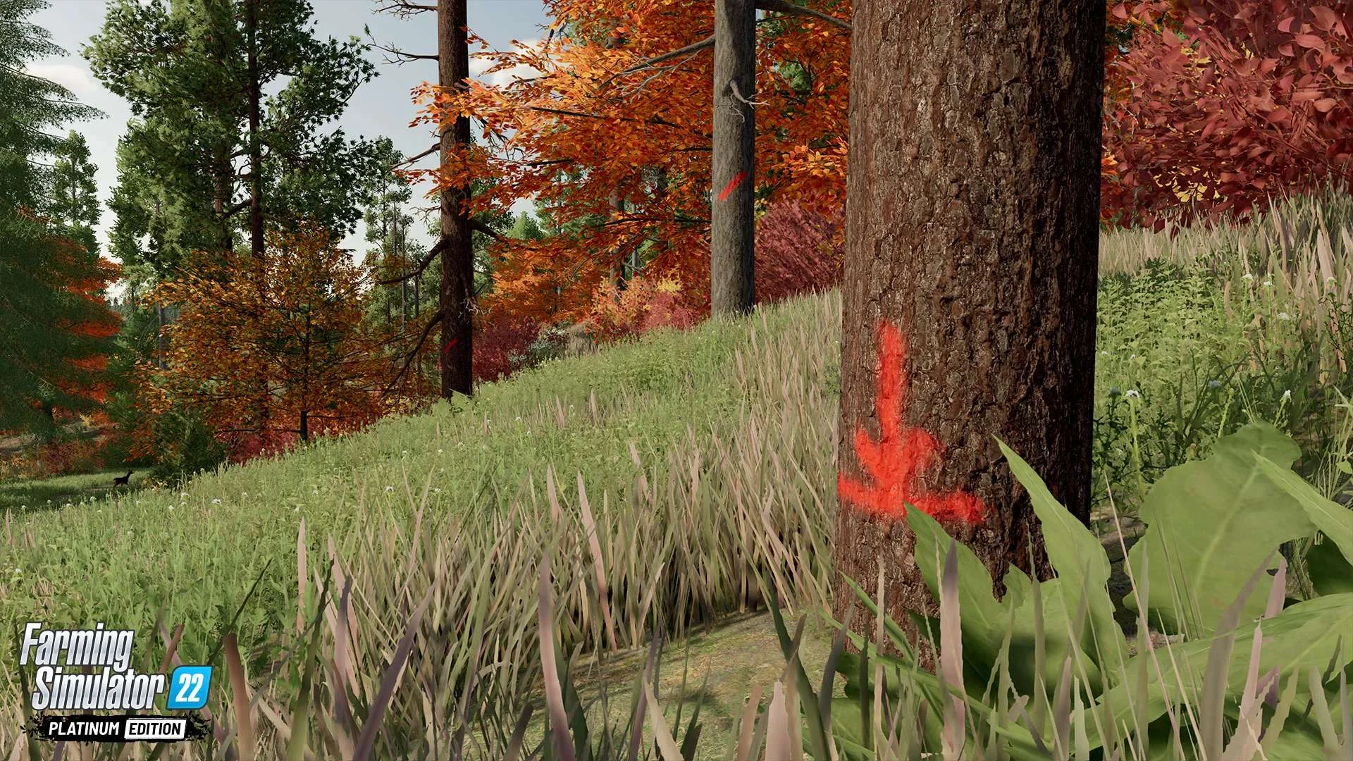 Platinum Preview: Tree Marking Sprays & Signs FS22 Mod Free Download