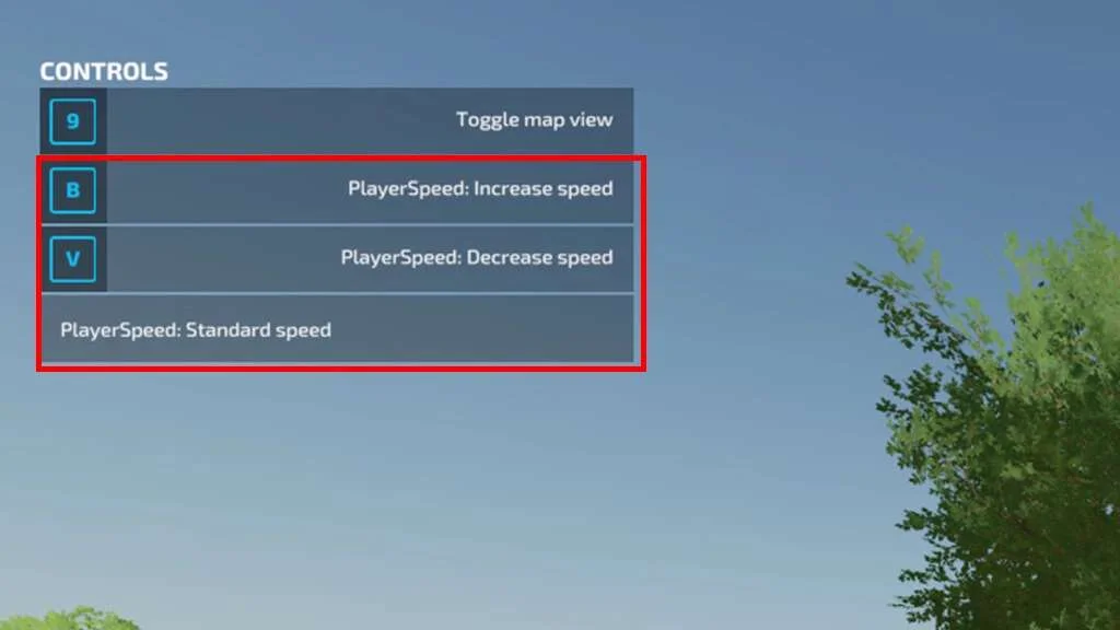 Player Speed v1.0 FS22 FS22 Mod Free Download