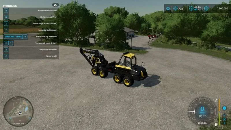 Ponsse Cobra 12 meter cutting length v1.0 FS22 FS22 Mod Free Download