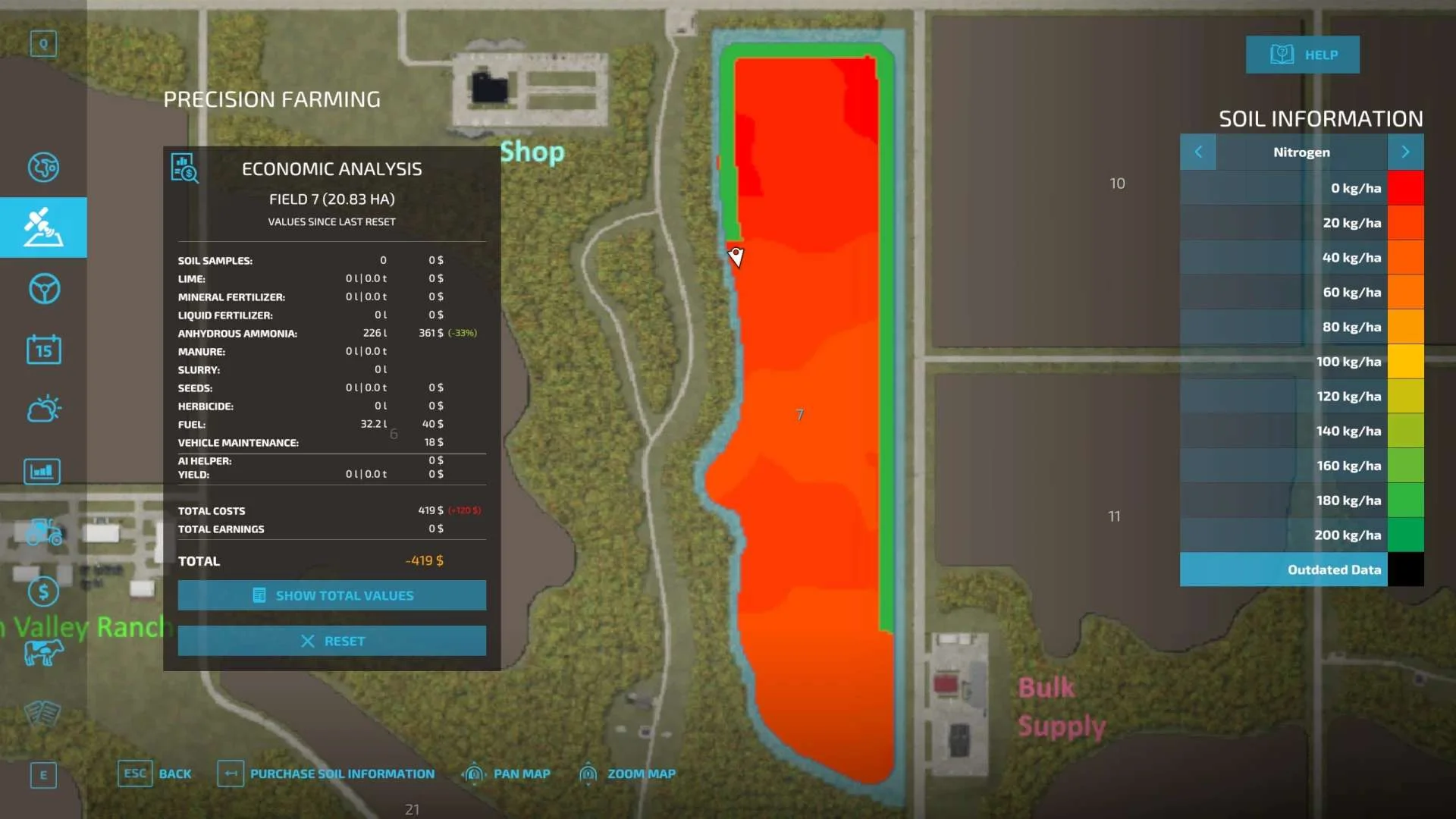 Precision Farming Anhydrous Ready v1.1.0.4 FS22 FS22 Mod Free Download