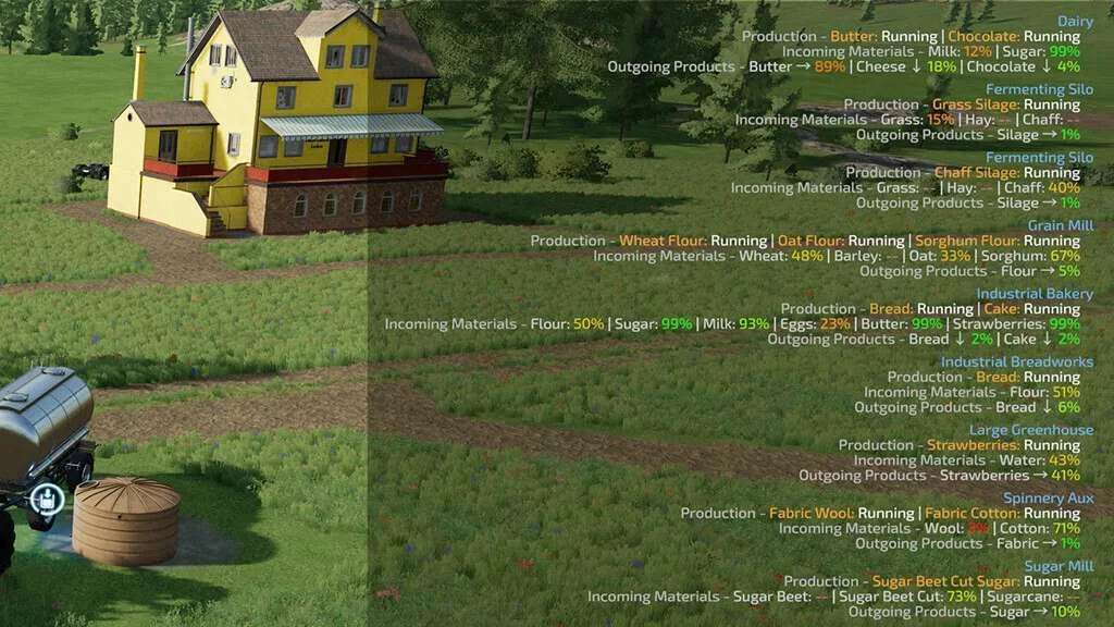 Production Inspector v1.2 FS22 FS22 Mod Free Download