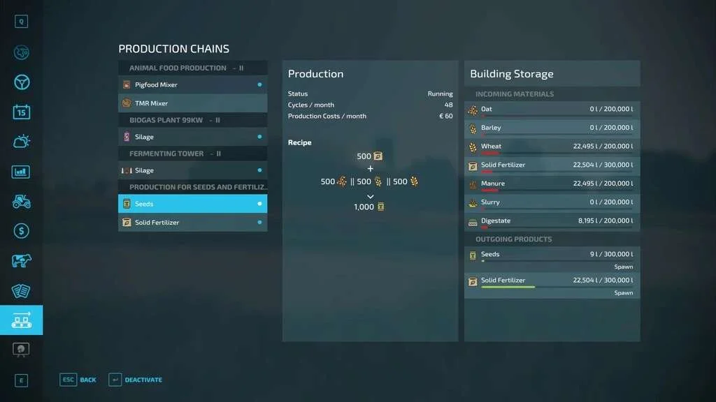 Production Revamp v1.0 FS22 FS22 Mod Free Download