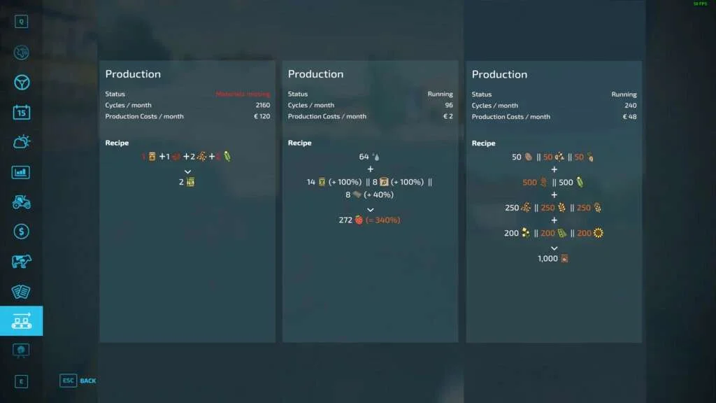 Production Revamp v1.2.0.9 FS22 FS22 Mod Free Download