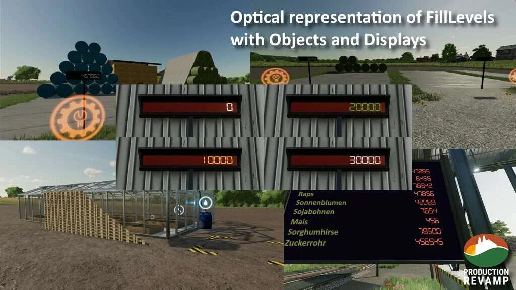 Production Revamp v1.4 FS22 FS22 Mod Free Download