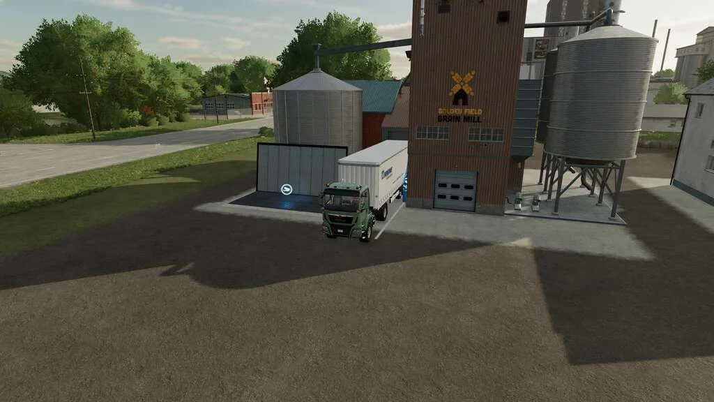 Productions With Loading Gate v1.0 FS22 FS22 Mod Free Download