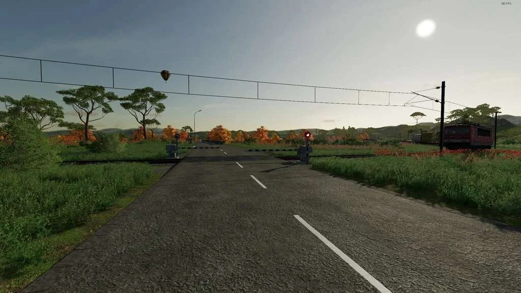 Railroad Crossing Addon v1.0 FS22 FS22 Mod Free Download