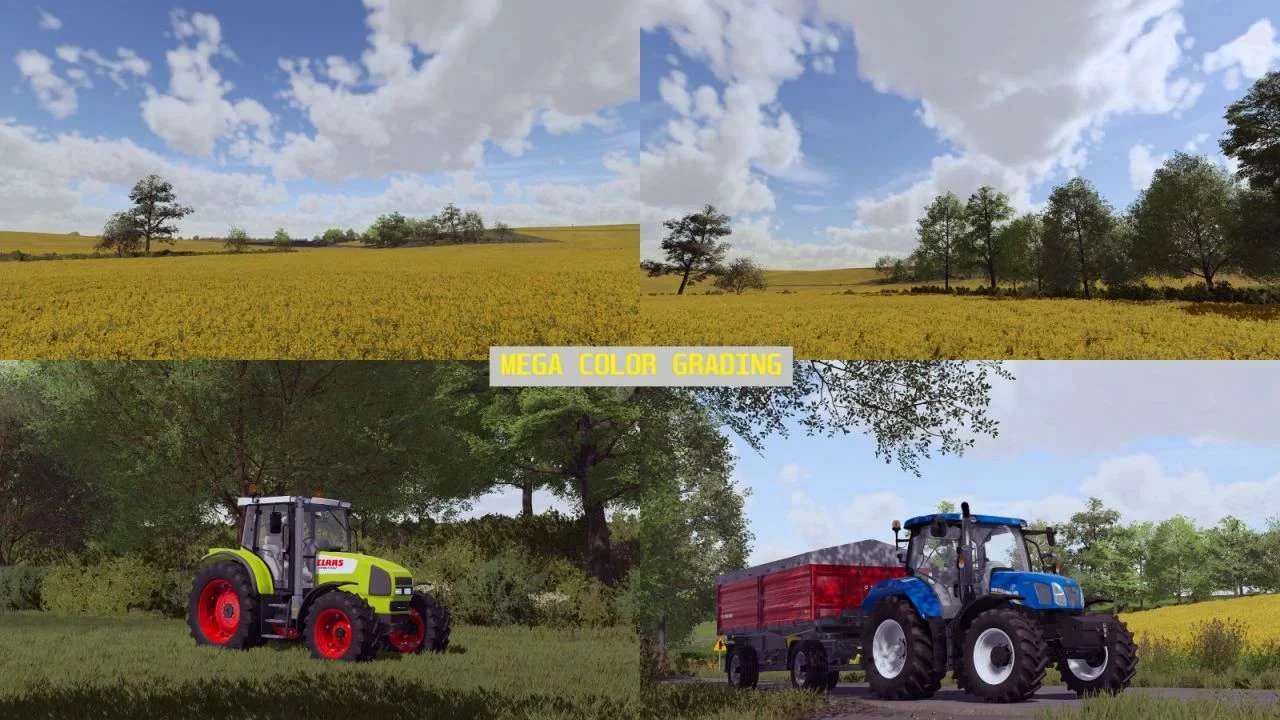 Real Color Grading 2 v1.0 FS22 FS22 Mod Free Download