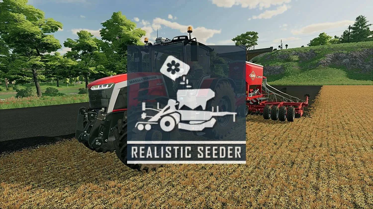 Realistic Seeder v1.0 FS22 FS22 Mod Free Download