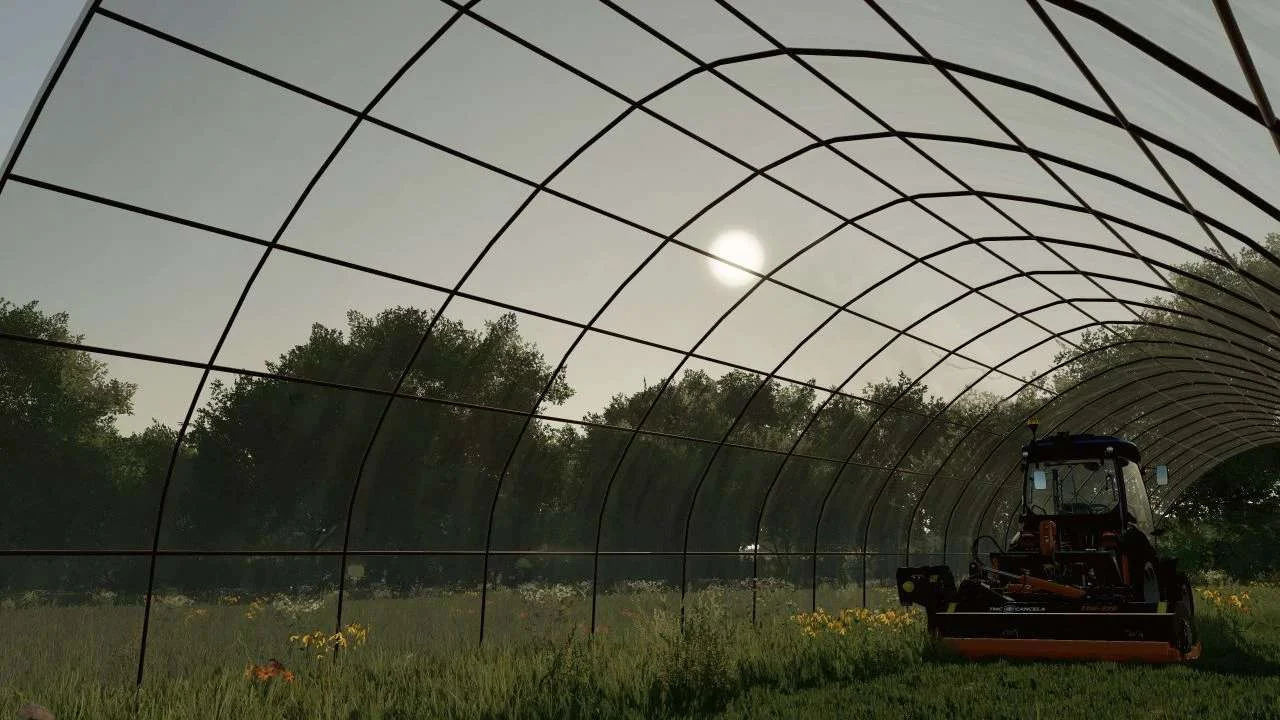 Removable Greenhouse/Tunnel For all crops v1.1 FS22