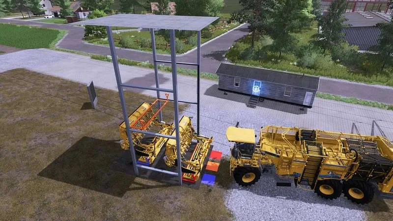 Ropa Cutter Storage v0.3 FS22 FS22 Mod Free Download