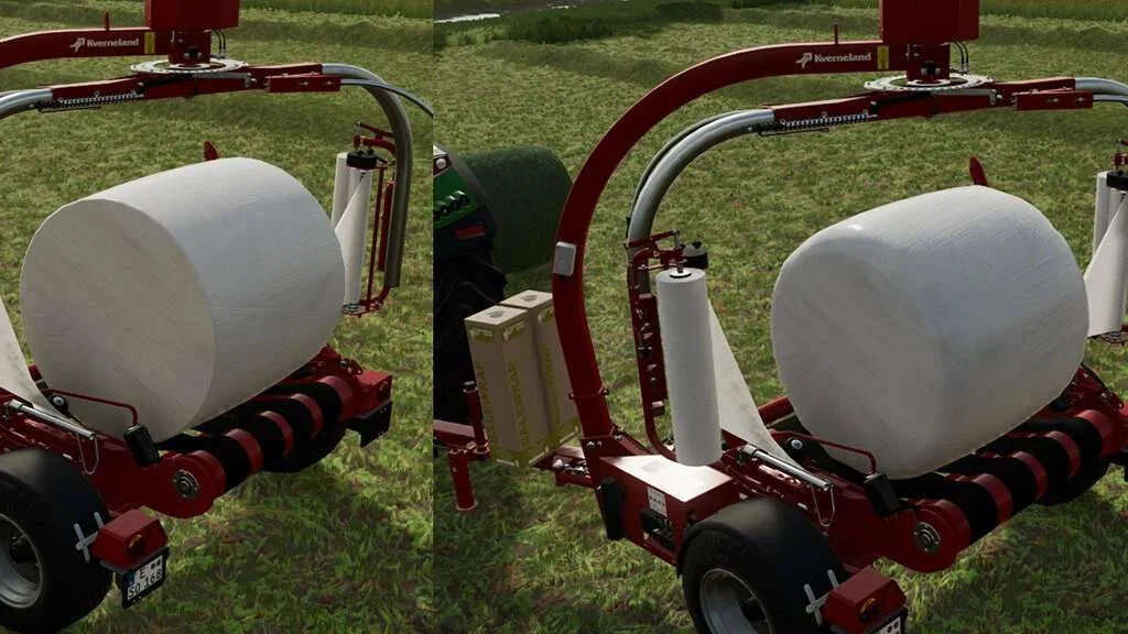 Rounder Wrapped Round Bales v1.0.0.2 FS22 FS22 Mod Free Download
