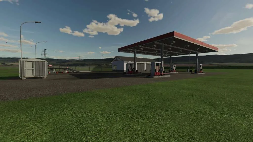Service Station And Workshop v1.0 FS22 FS22 Mod Free Download