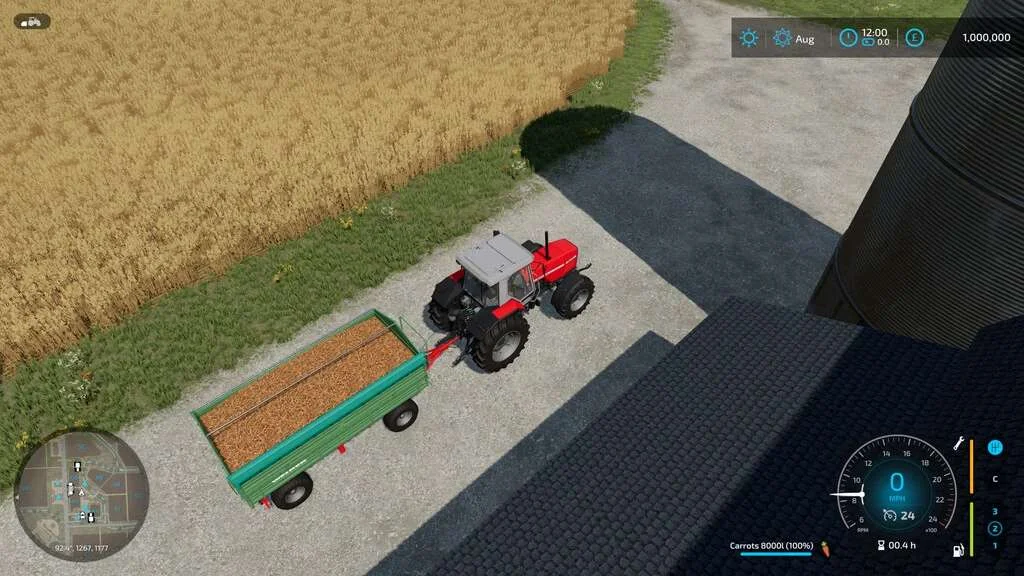 Show Fill Level Name v1.0 FS22