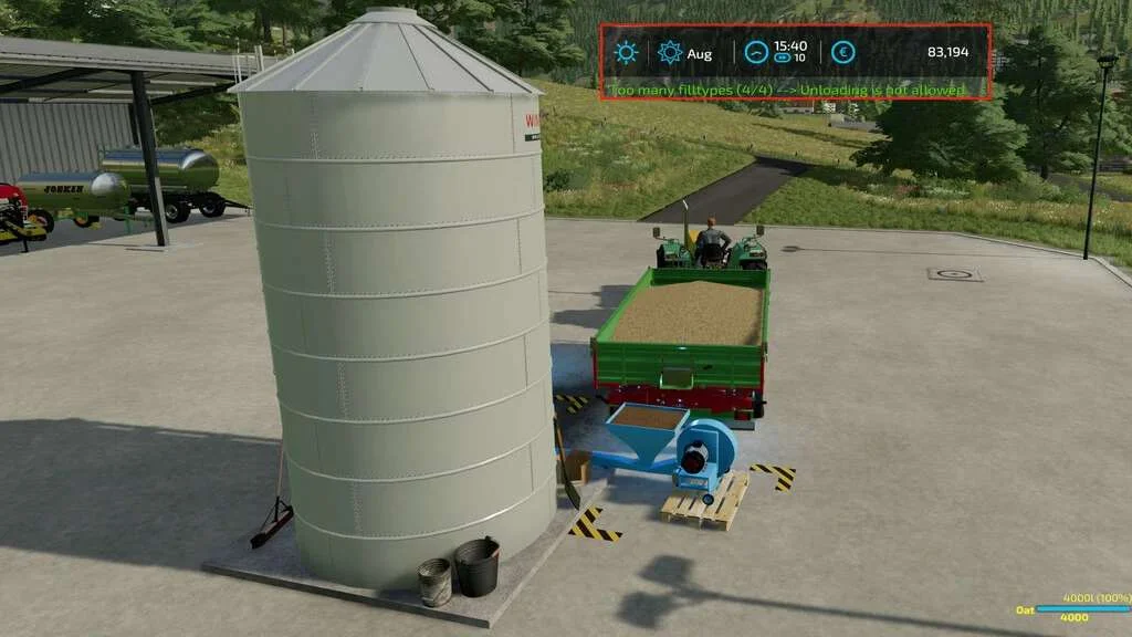 Silo Filltype Limiting v1.0 FS22 FS22 Mod Free Download