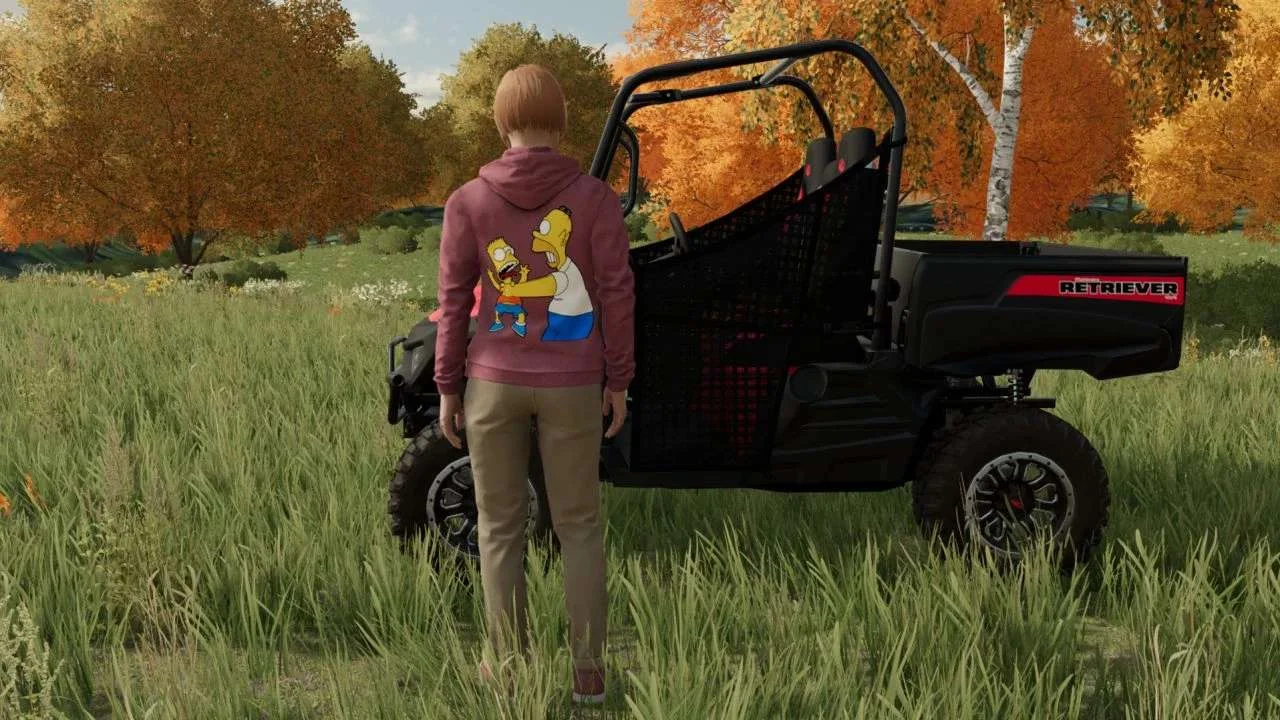 Simpsons clothes pack v1.0 FS22
