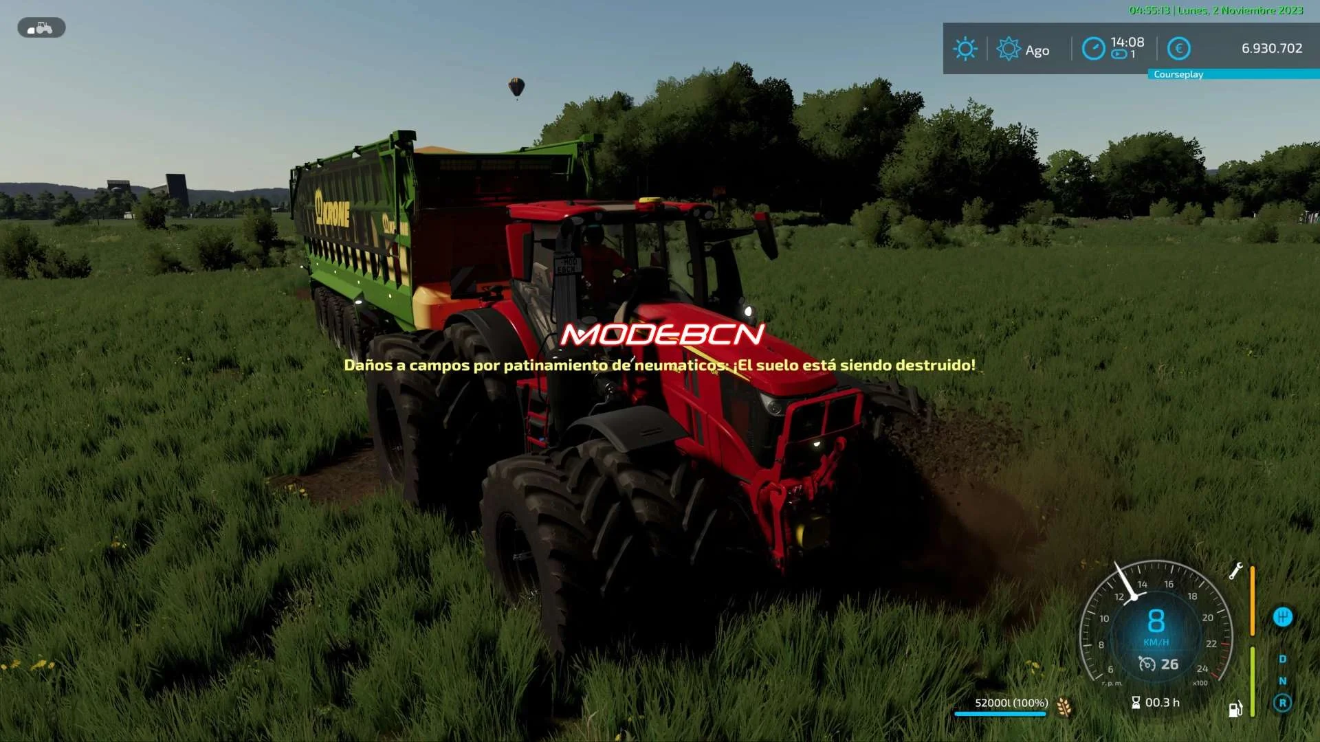 Slip Destroys Fields ESPANOL V1.0.0.5 FS22