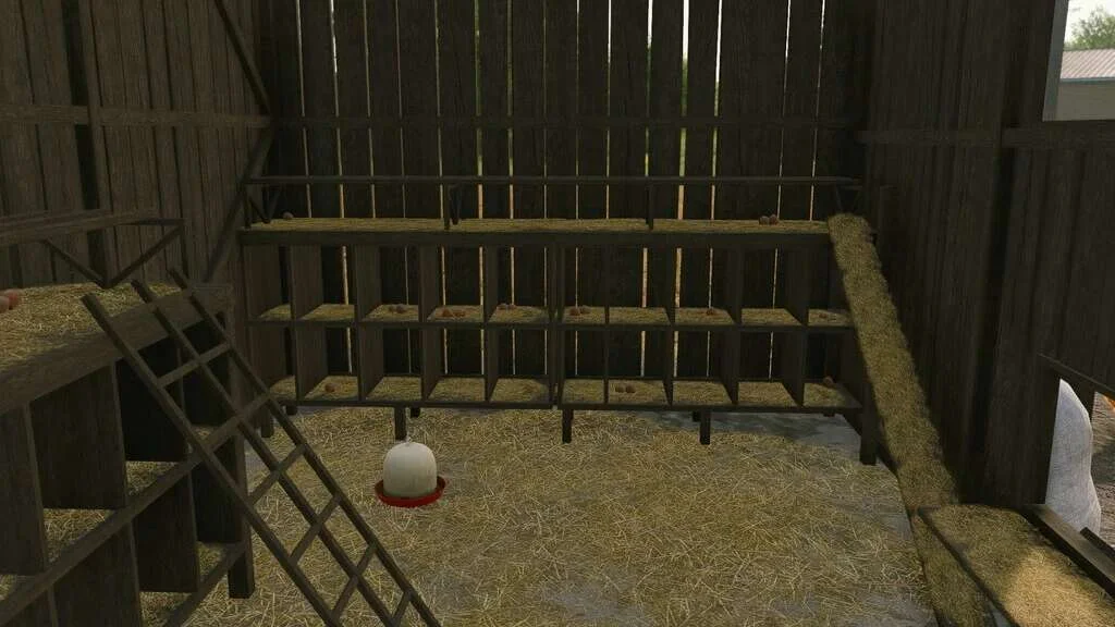 Small Chicken Coop 5×3 v1.0 FS22 FS22 Mod Free Download
