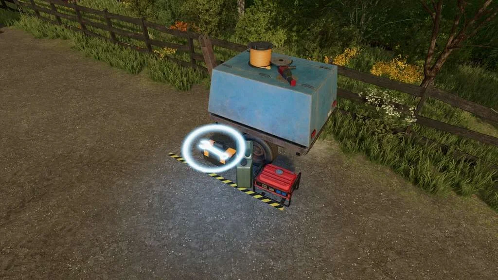 Small Stational Workshop Trailer v1.0 FS22 FS22 Mod Free Download
