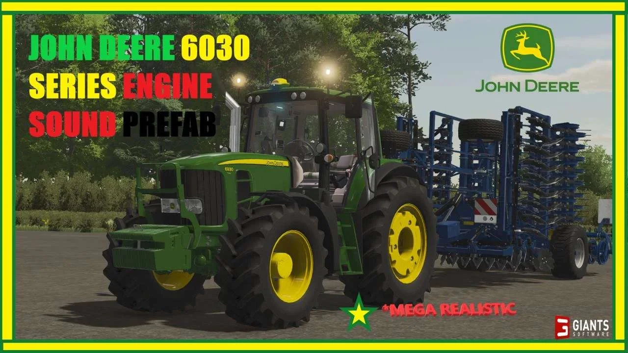 Sounds JOHN DEERE PREFAB v1.0 FS22 FS22 Mod Free Download