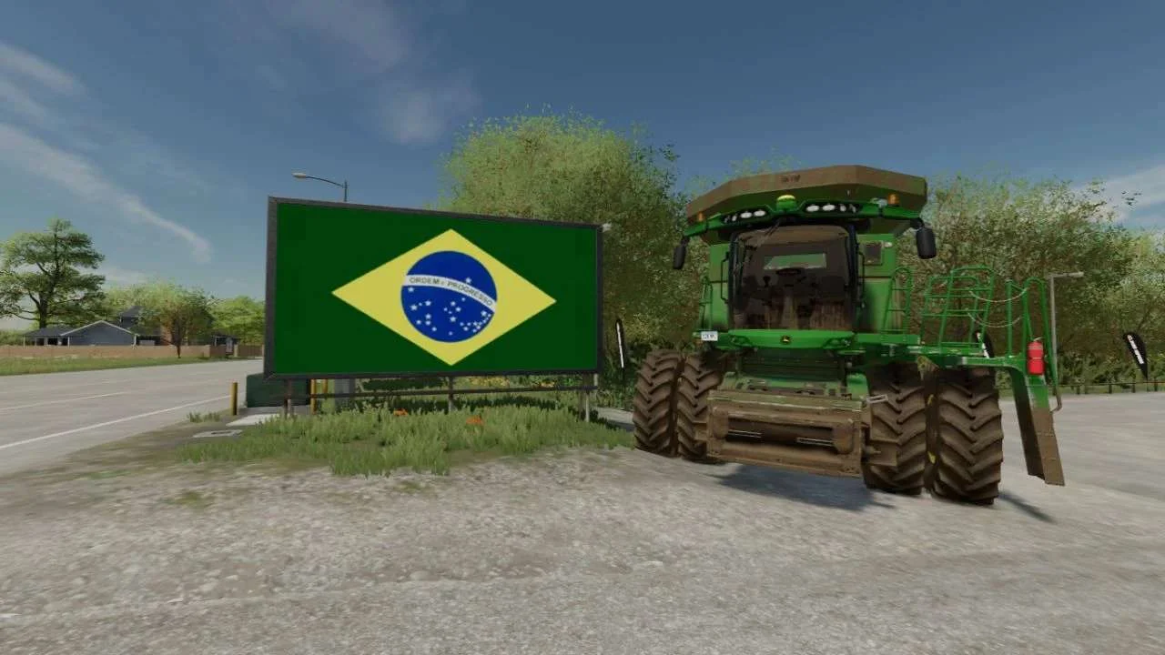 South America Flags v1.0 FS22 FS22 Mod Free Download