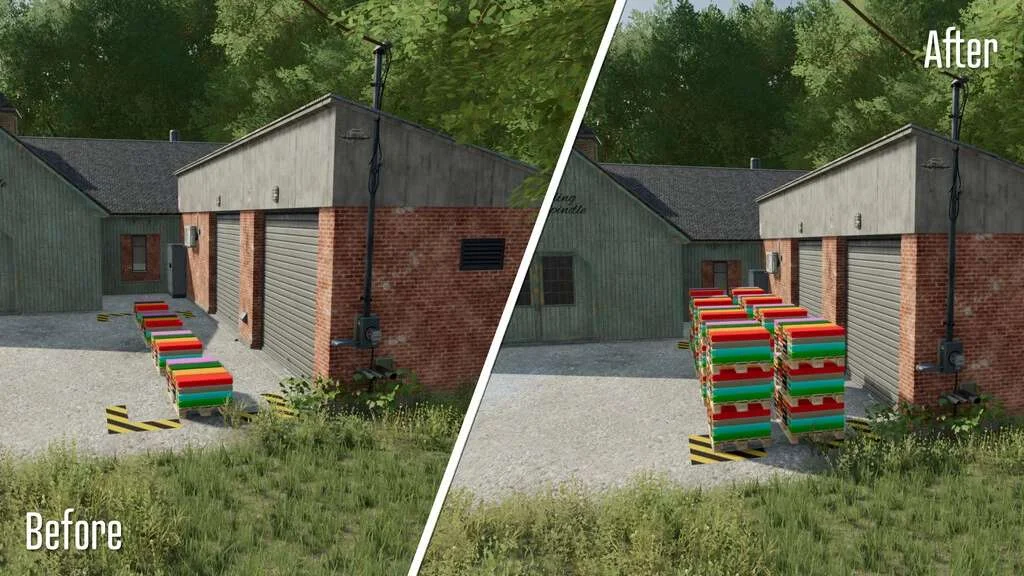 Spawn Pallets Stacked v1.0 FS22